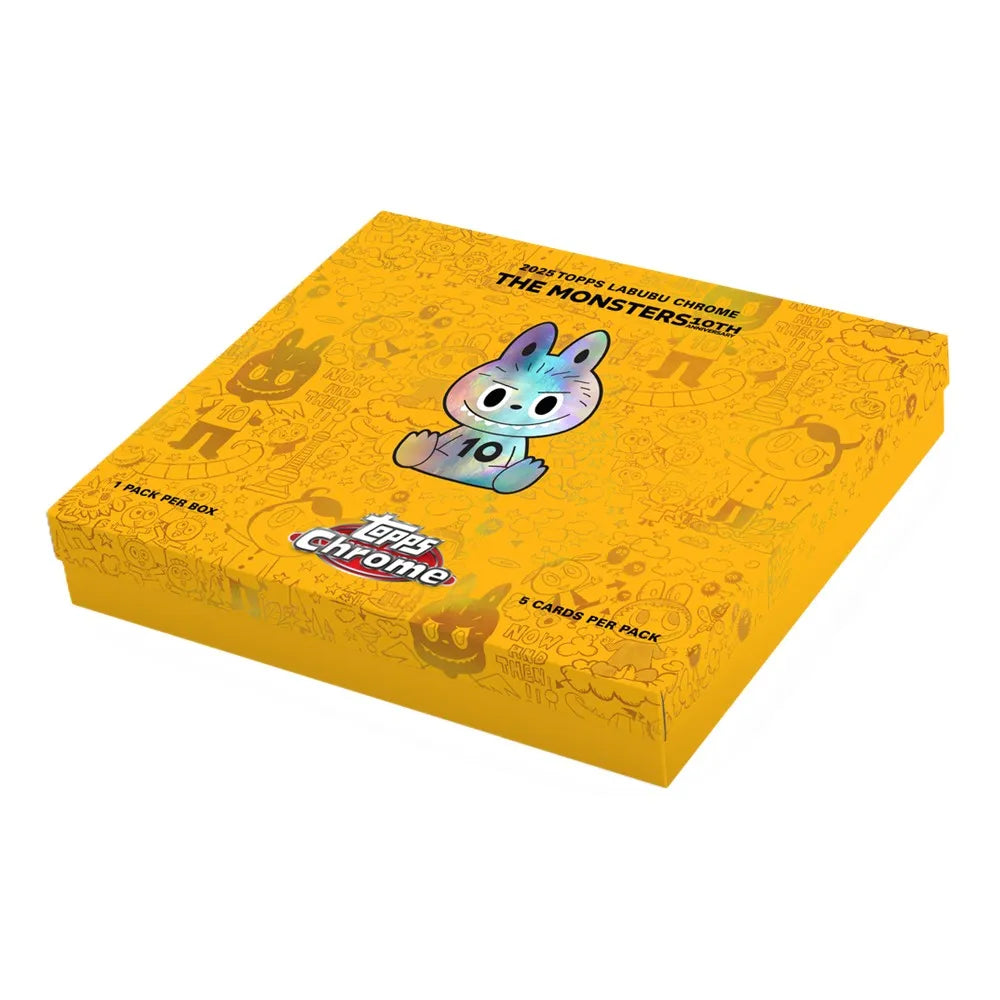 カード・フォト・ブロマイド 2025 Topps Chrome Labubu /299 Topps: 2025 Labubu Chrome [10th Anniversary Box] – Blue Mist