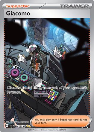Giacomo - 267/193 267 - SV02 Paldea Evolved Holofoil