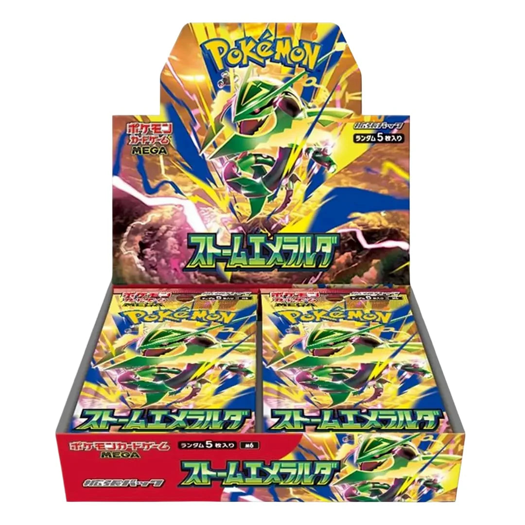 Pokémon TCG Japanese Storm Emeralda Booster Box – Blue Mist