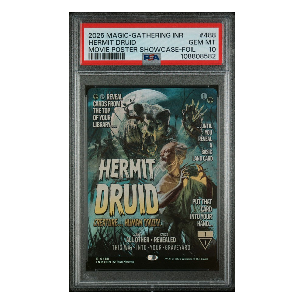 Magic the Gathering: PSA 10 Hermit Druid (Foil) INR 488 + Free Slab Bumper