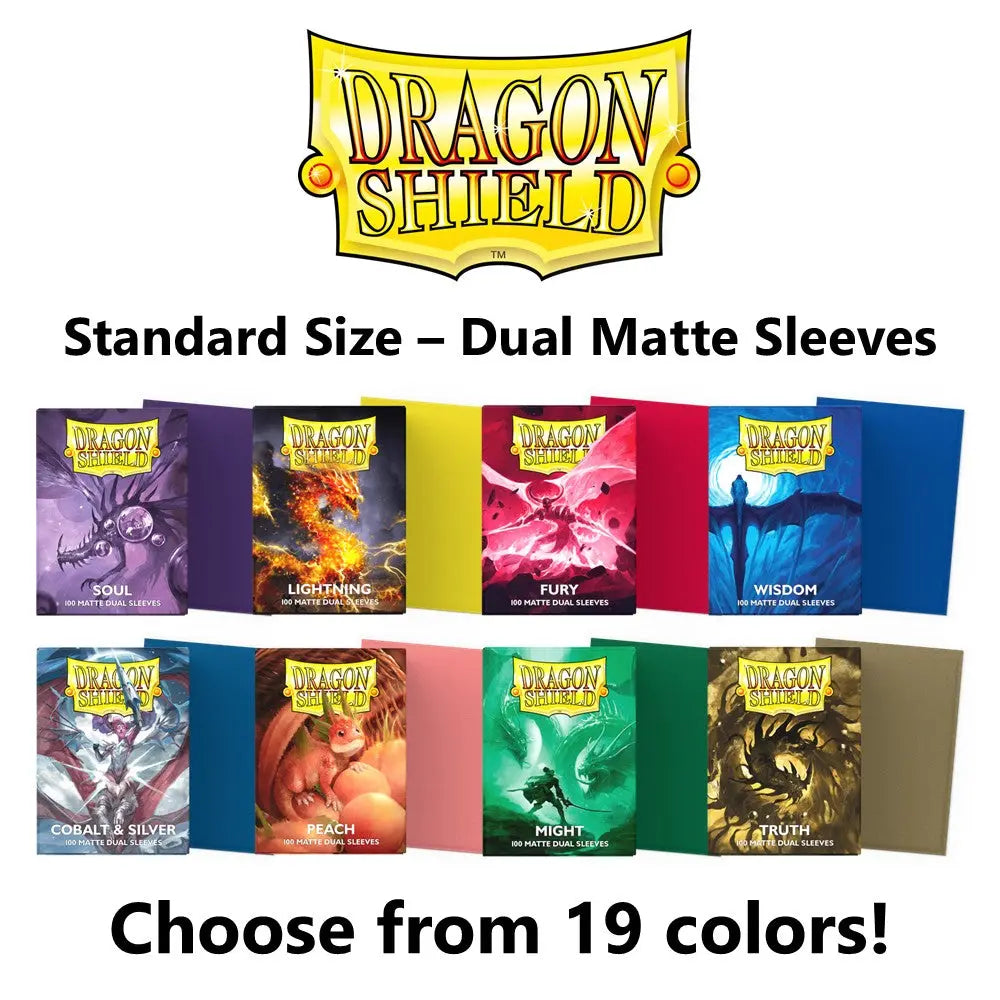 Dragon Shield Matte Pink Card Sleeves (100ct) - Standard Size For MTG, Pokémon TCG