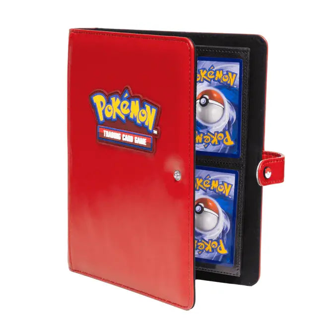 Ultra Pro Premium Snap Binder 4-Pocket Pokemon Red