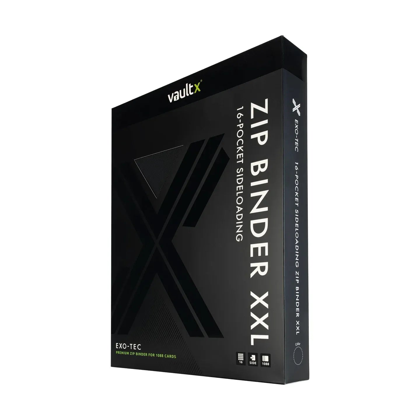 Vault X: Exo-Tec 16-Pocket XXL [Zip Binder] – Blue Mist
