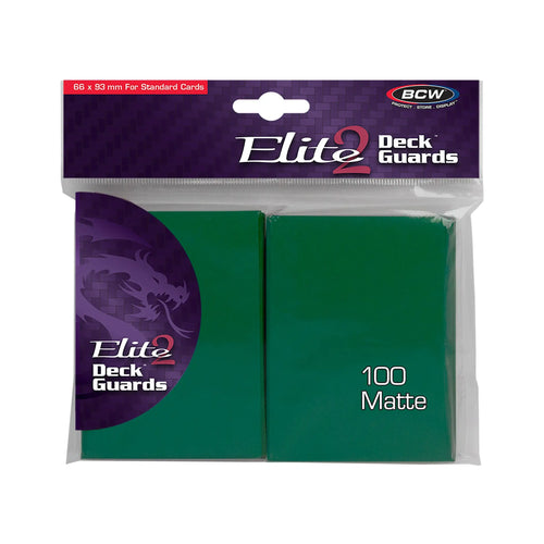 BCW Deck Guard Elite 2 Matte (Anti-Glare) Sleeves BCW Supplies