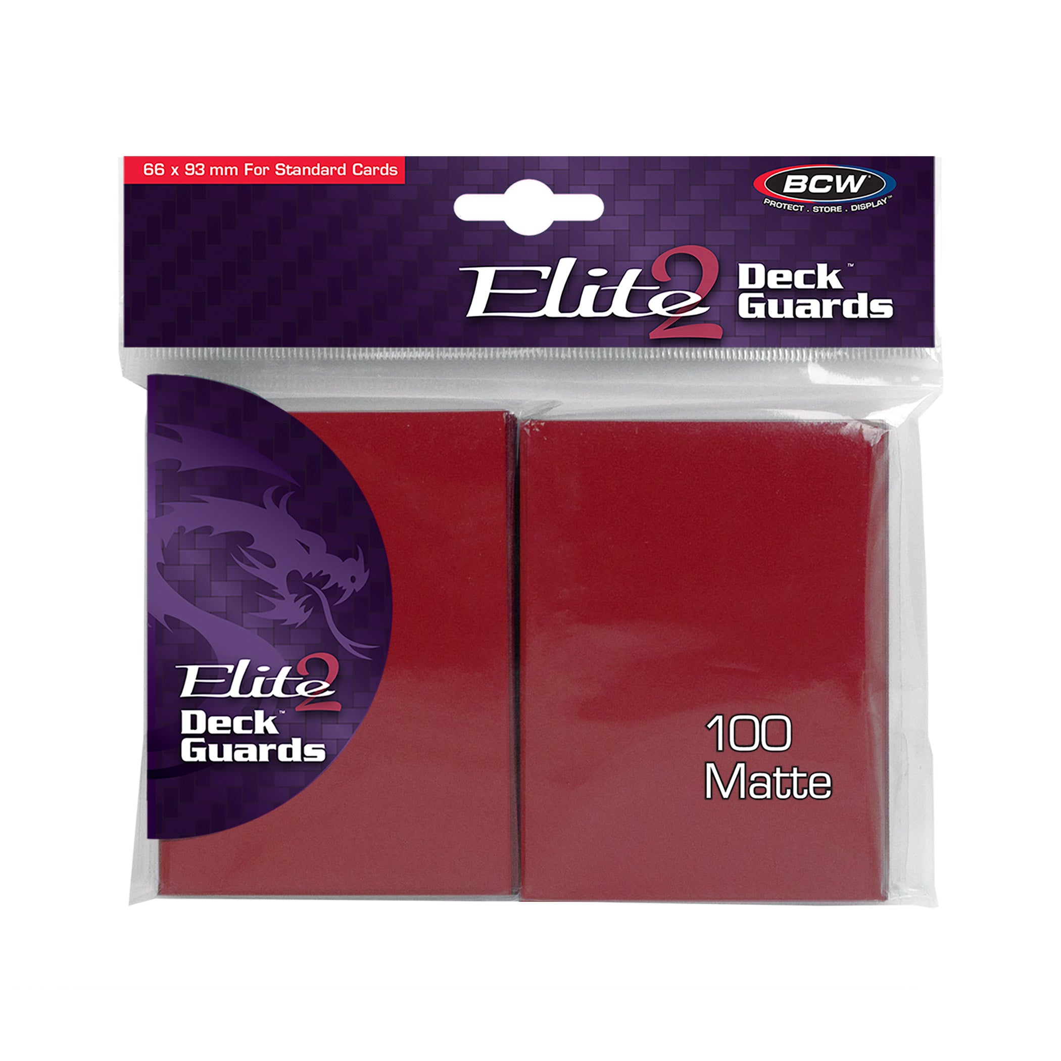 BCW Deck Guard Elite 2 Matte (Anti-Glare) Sleeves
