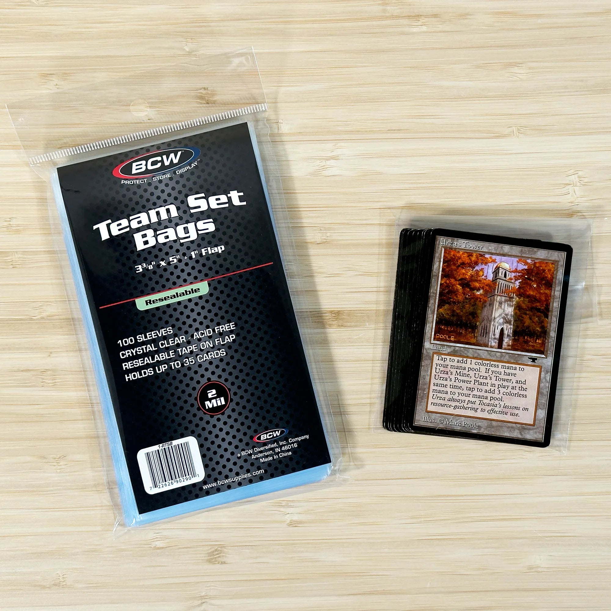 BCW: Resealable Team Set - 500CT [Bags]