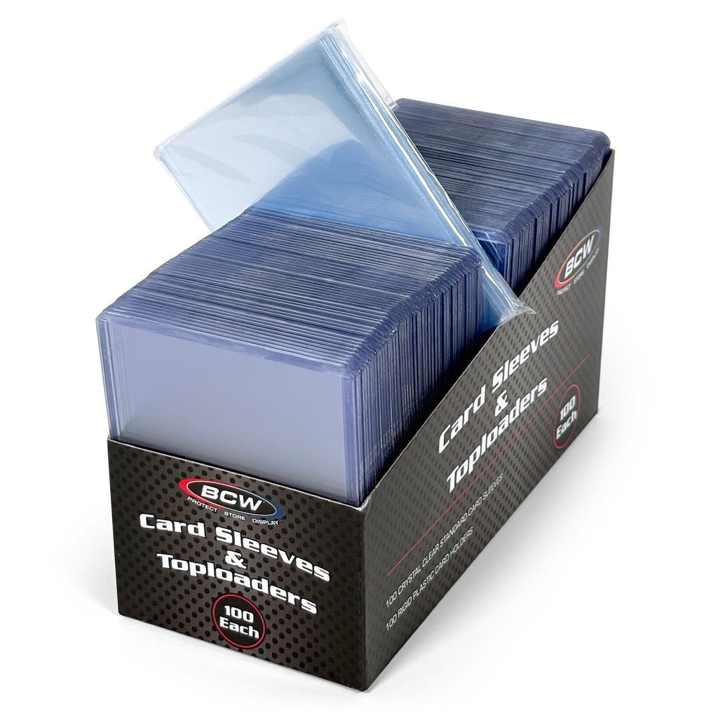 BCW Card Sleeves and Toploader Combo