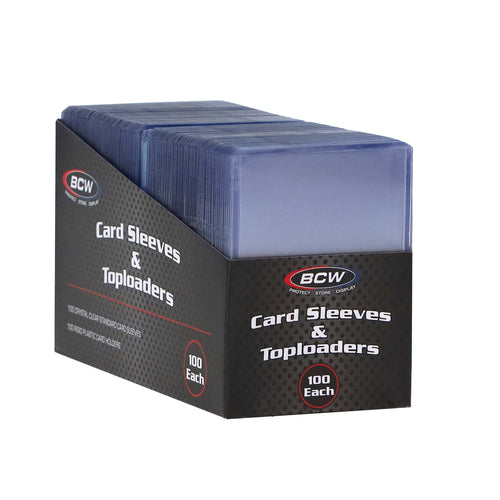BCW Card Sleeves and Toploader Combo