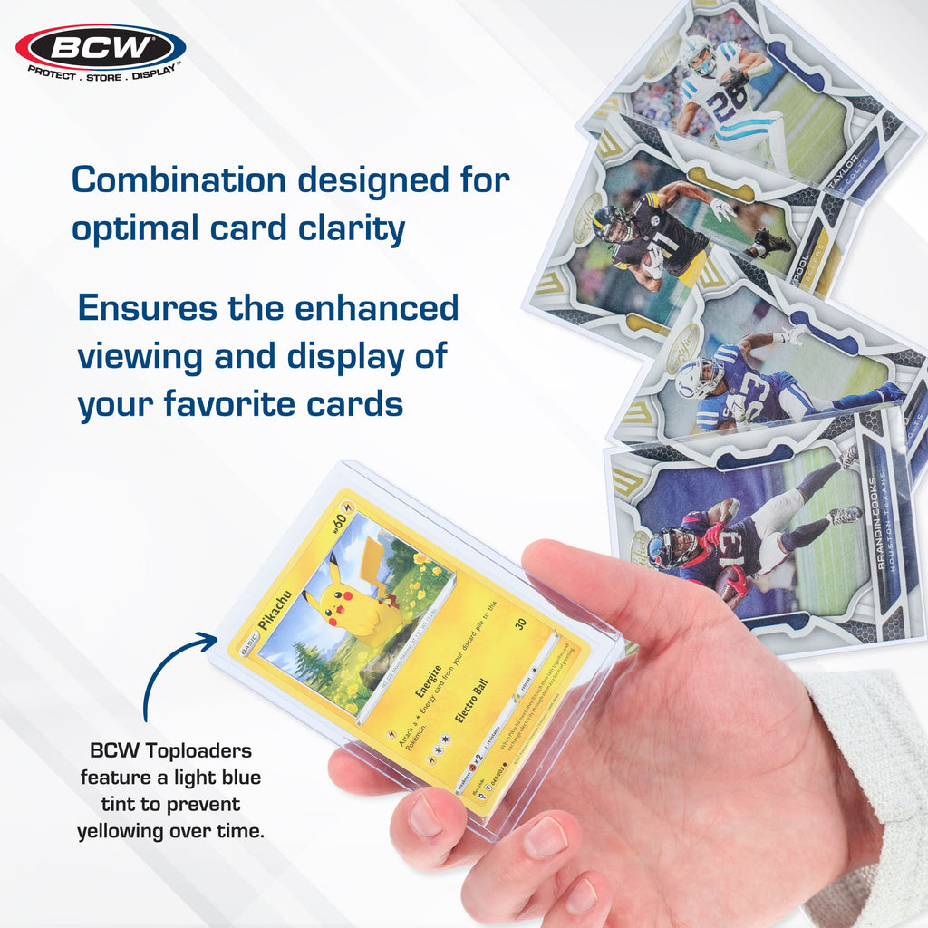BCW Card Sleeves and Toploader Combo