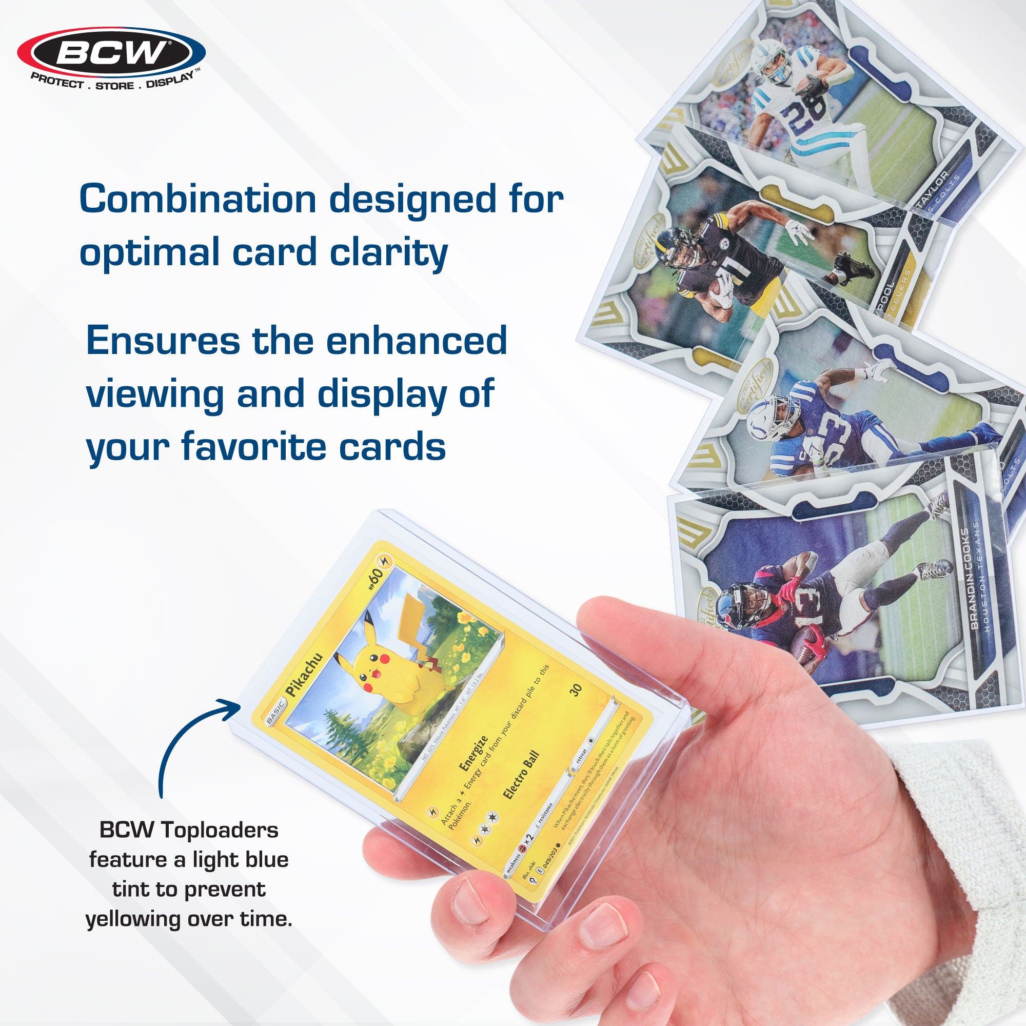 BCW Card Sleeves and Toploader Combo