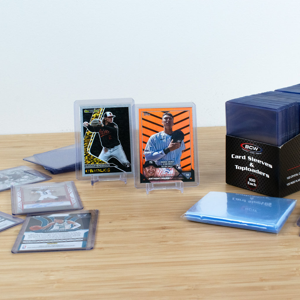 BCW Card Sleeves and Toploader Combo