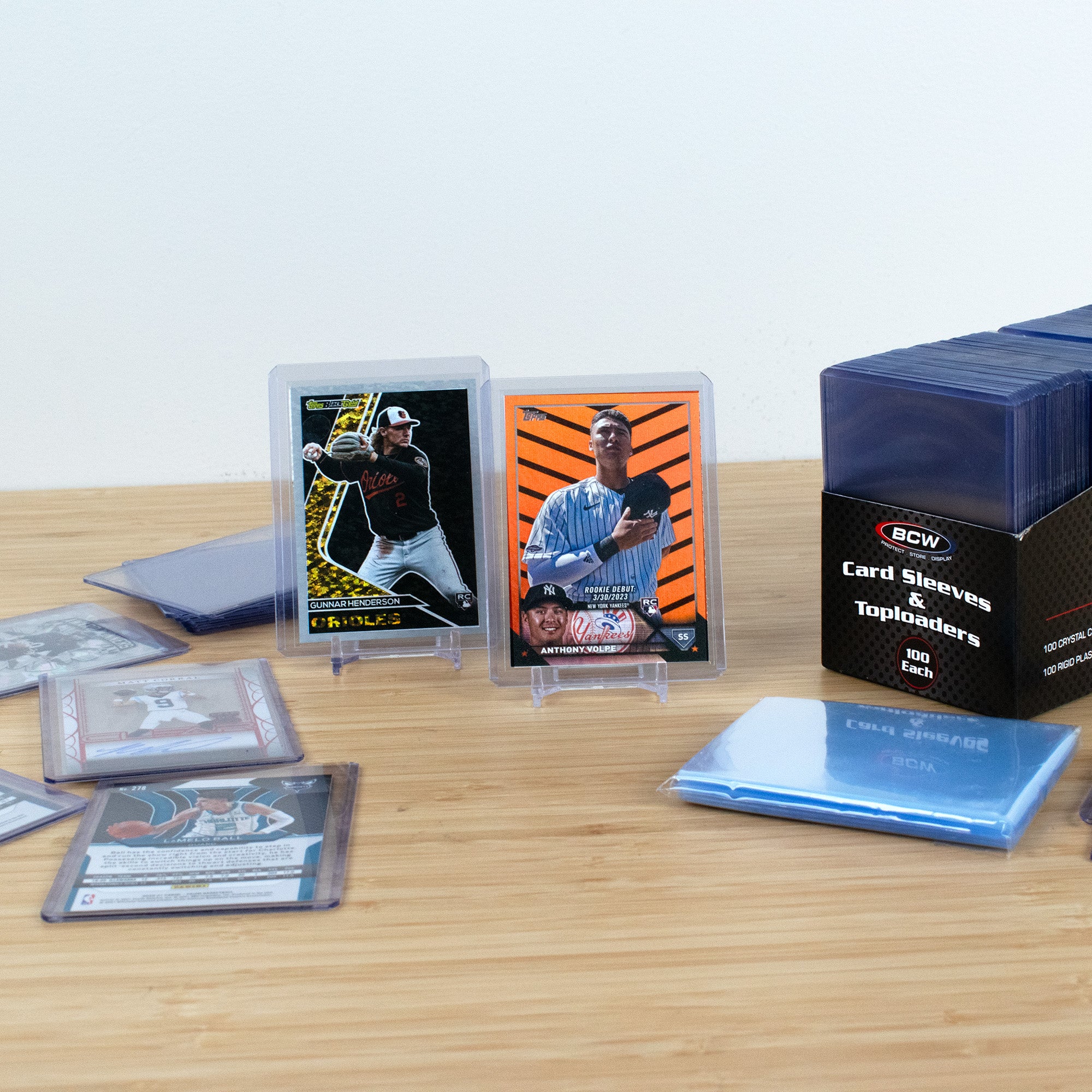 BCW Card Sleeves and Toploader Combo