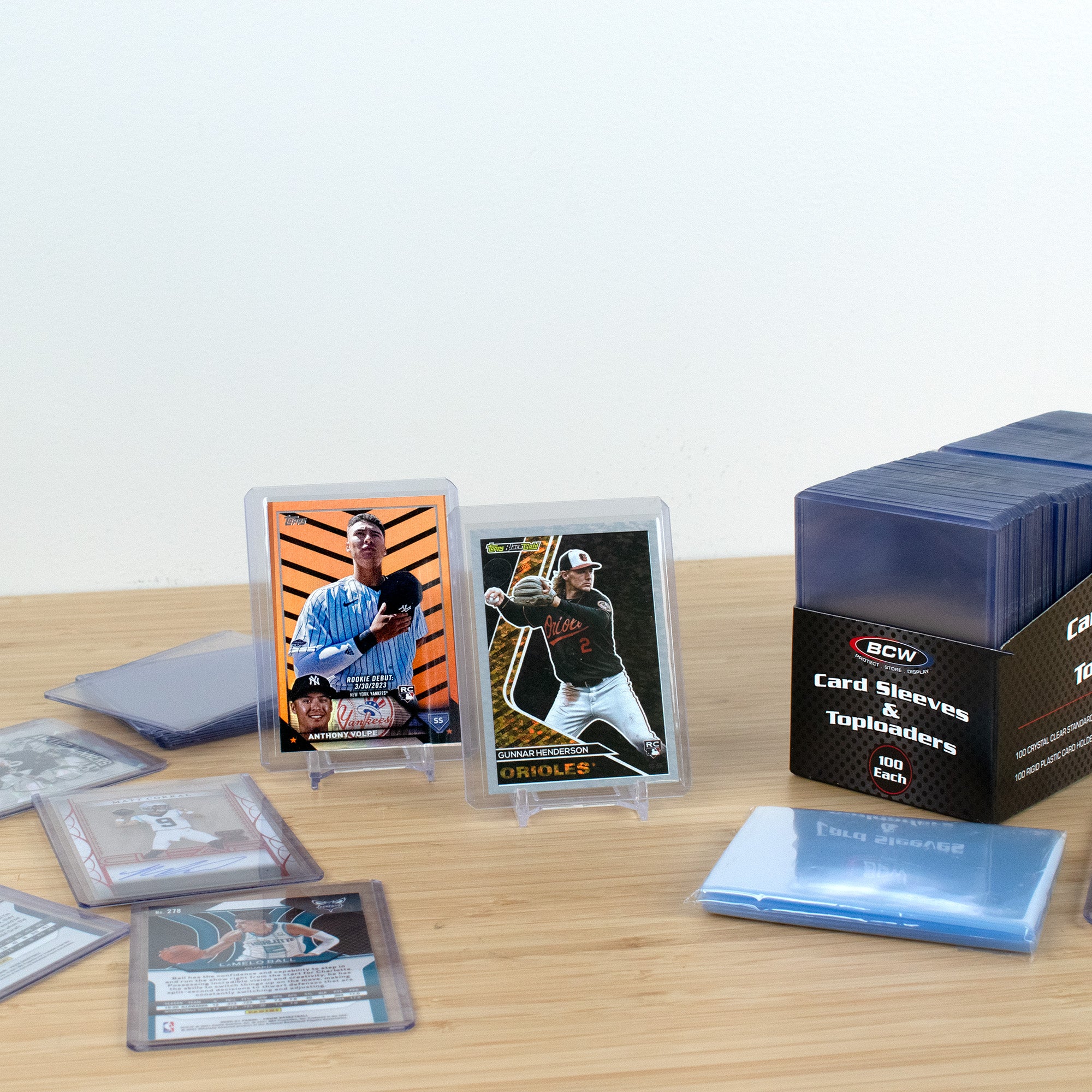 BCW Card Sleeves and Toploader Combo