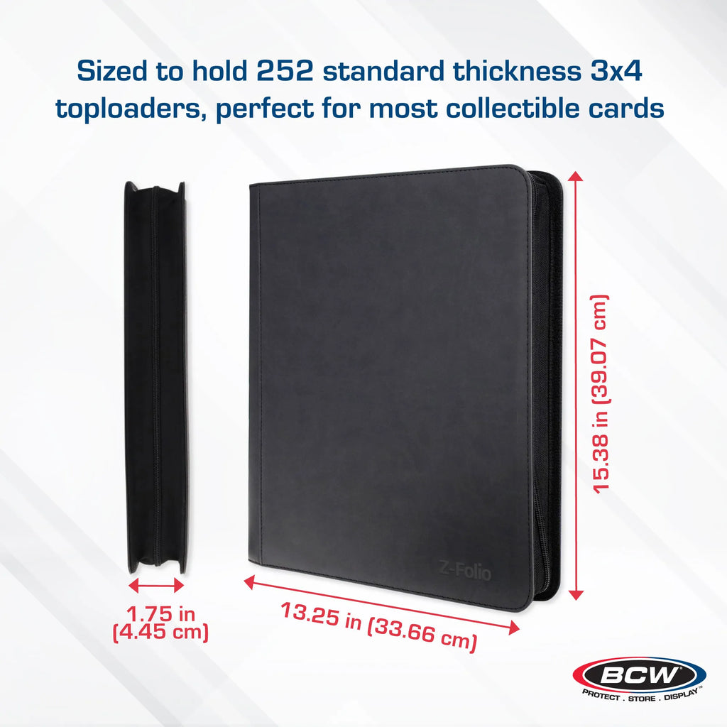 BCW: Z-Folio 9-Pocket Album [Toploader Binder]
