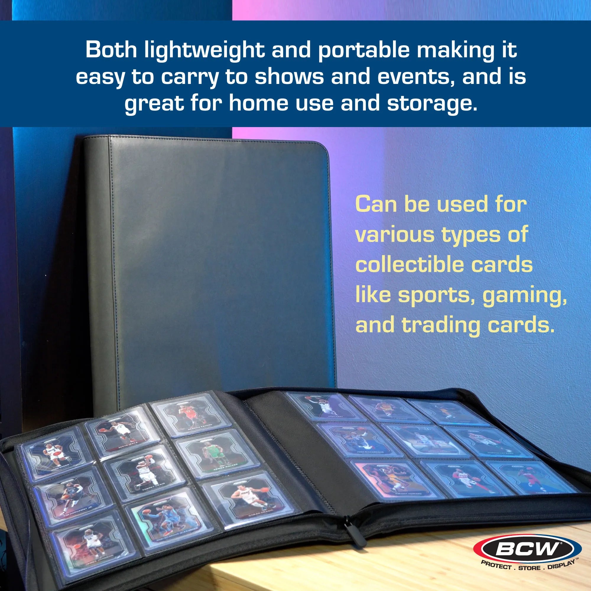 BCW: Z-Folio 9-Pocket Album [Toploader Binder]