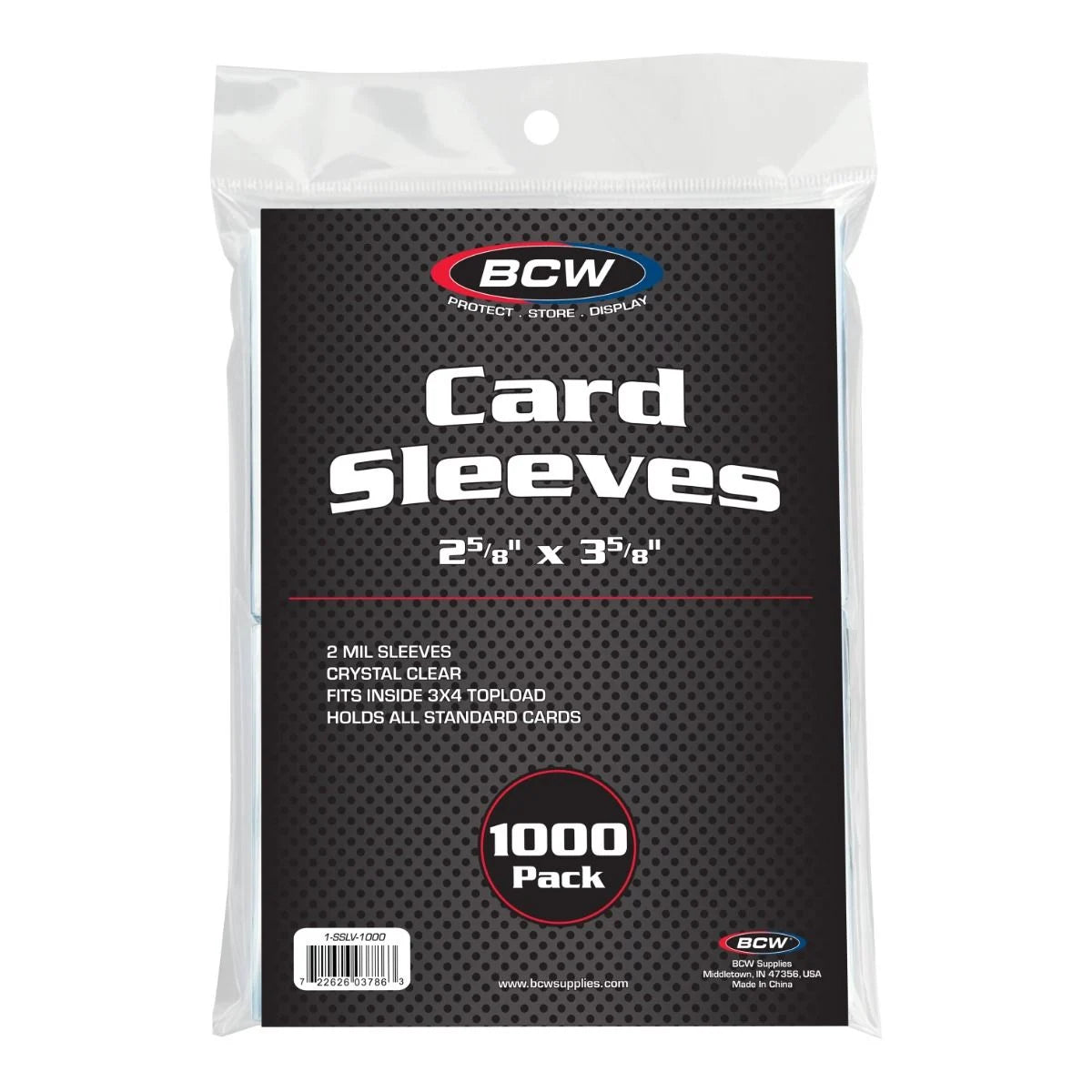 BCW Standard Size - 1000CT [Sleeves]