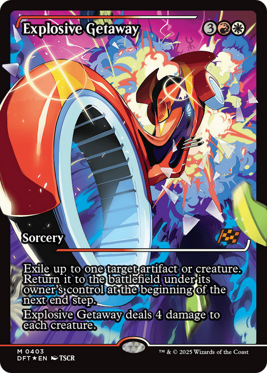 Explosive Getaway (DFT-403) - Aetherdrift: (Showcase)