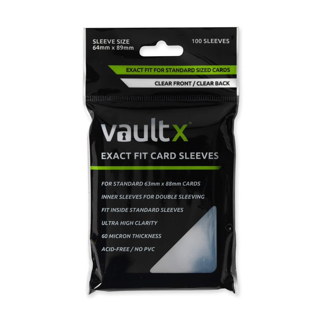Vault X: Exact Fit Card 100 [Sleeves]