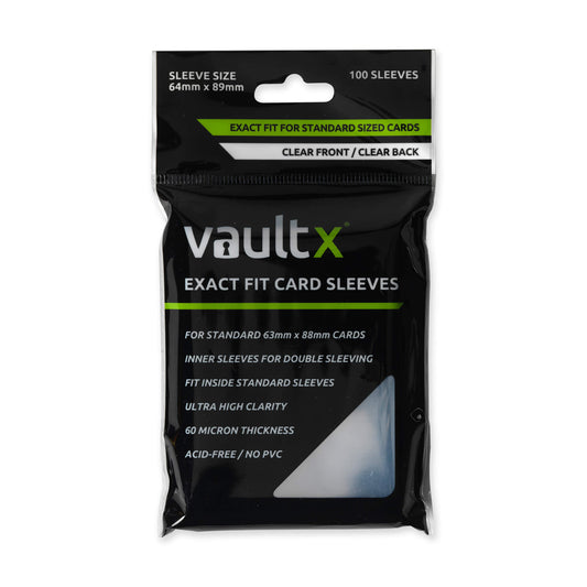 Vault X Exact Fit Card Sleeves