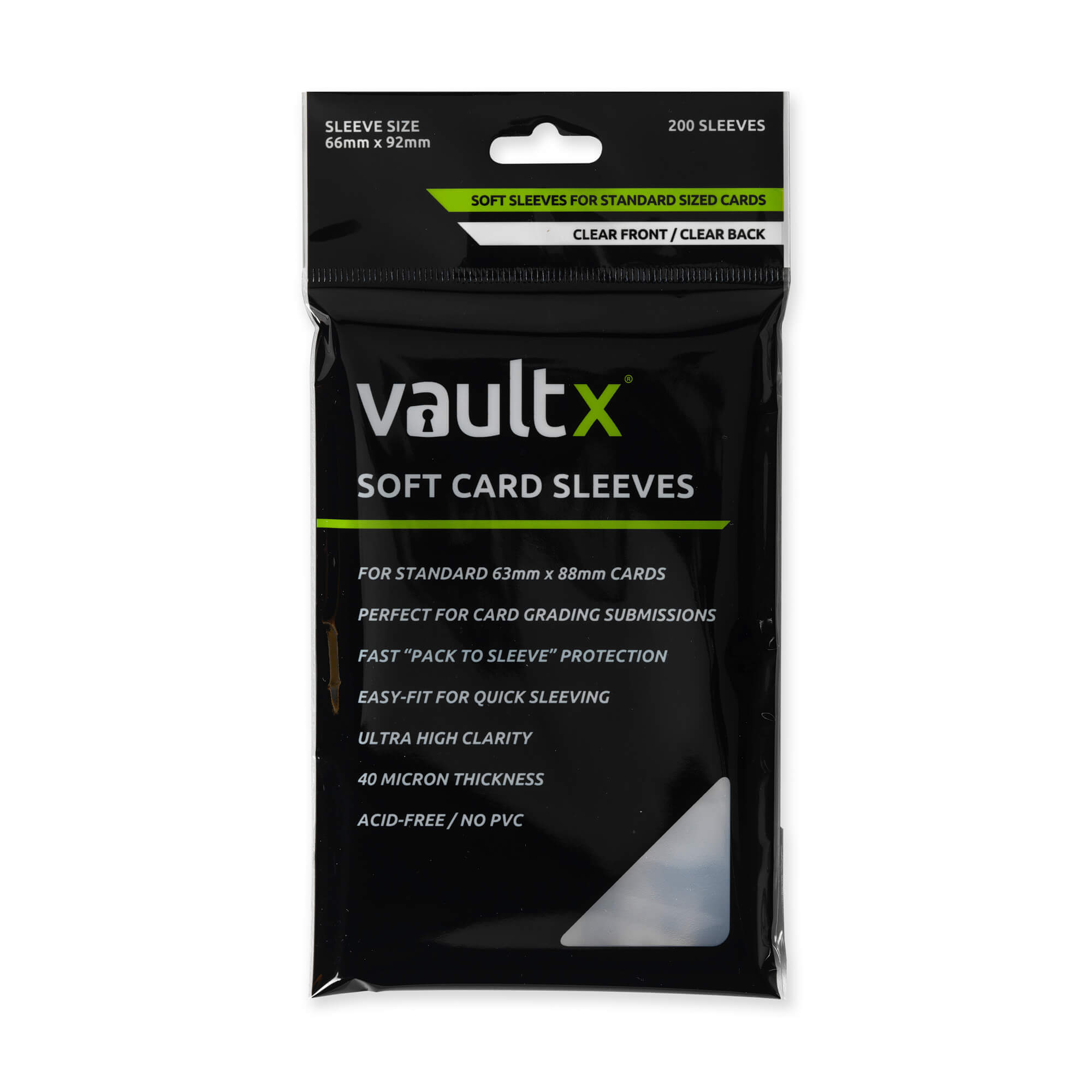Vault X: Soft Card [Sleeves]