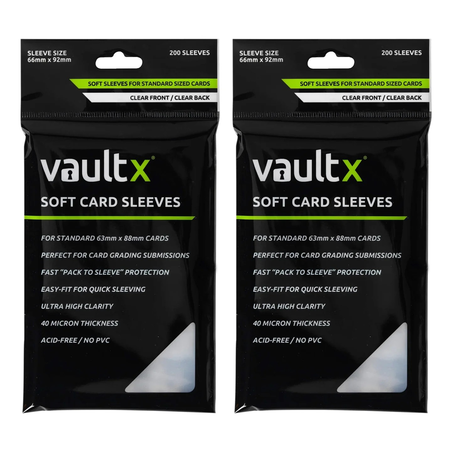 Vault X: Soft Card [Sleeves]
