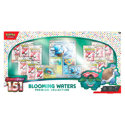 Pokemon English - 151 - Blooming Waters Premium Collection