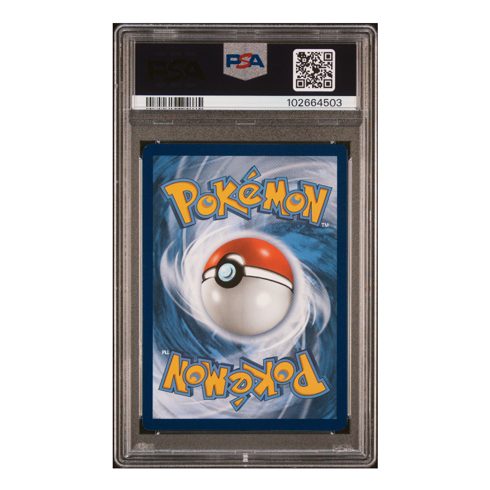 Pokemon - English - PSA 9 Reshiram & Charizard GX Tag Team + Free Slab Bumper