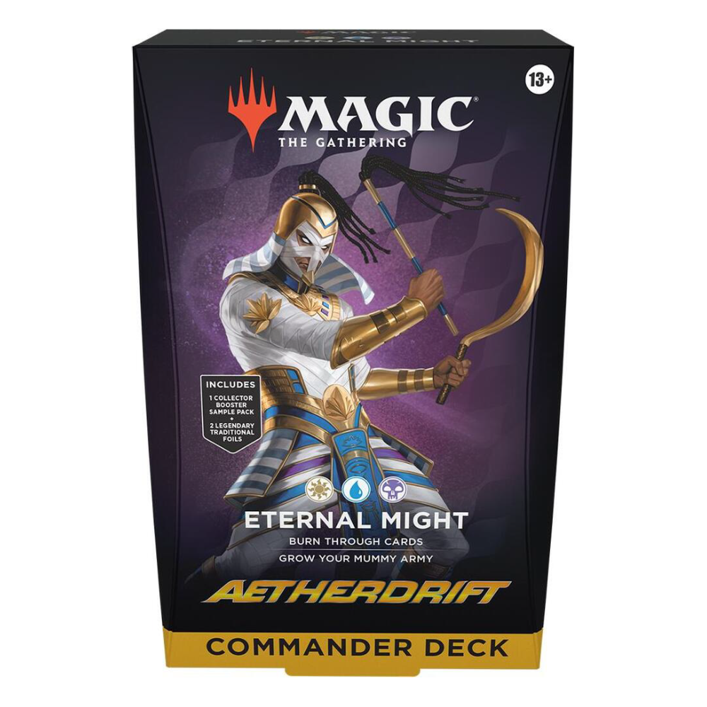 Magic the Gathering - Aetherdrift - Eternal Might Commander Deck