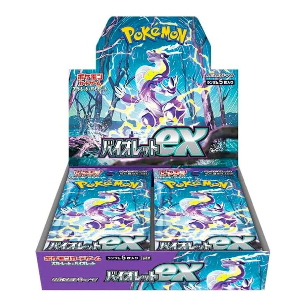 Pokemon Japanese - Violet ex [sv1V] - Booster Box