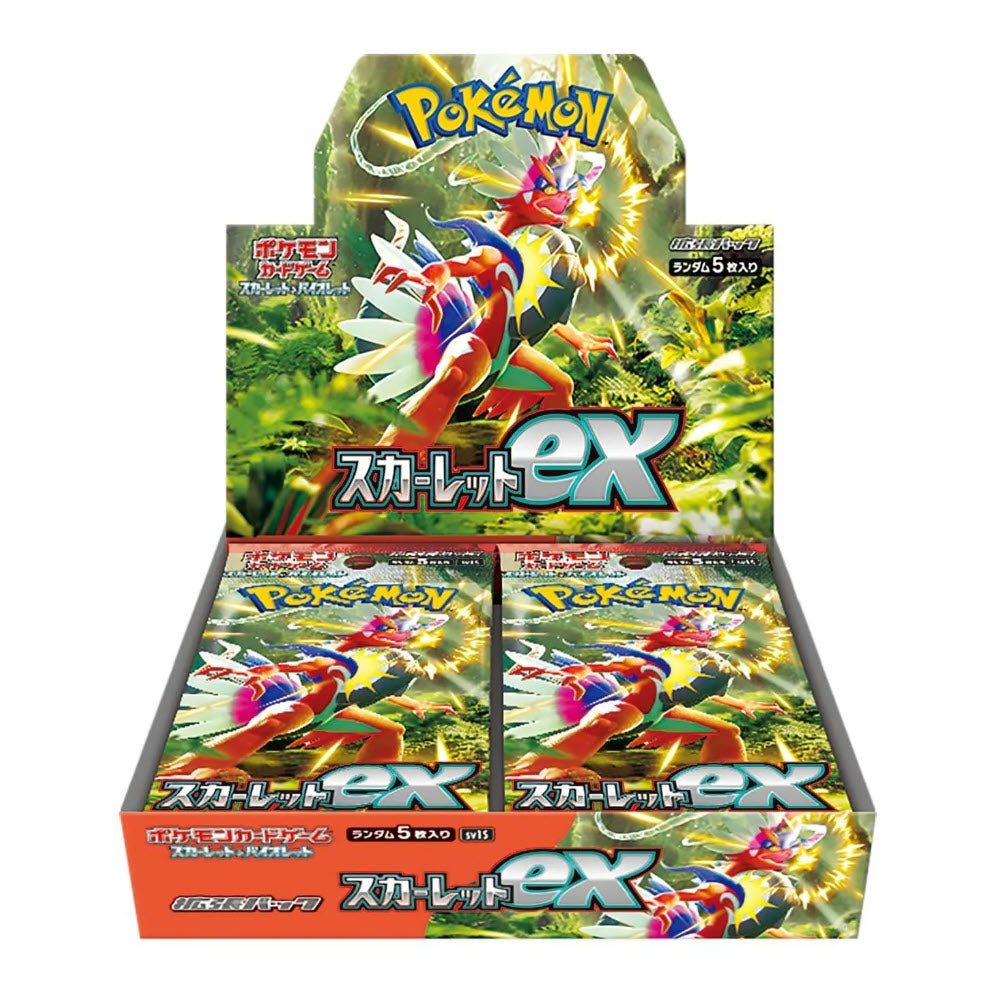 Pokemon Japanese - Scarlet ex [sv1S] - Booster Box