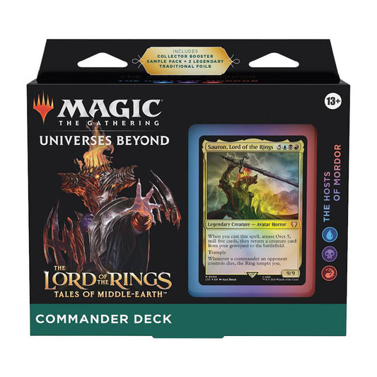 Magic the Gathering - The Lord of the Rings: Tales of Middle-Earth - Commander Deck [The Hosts of Mordor]