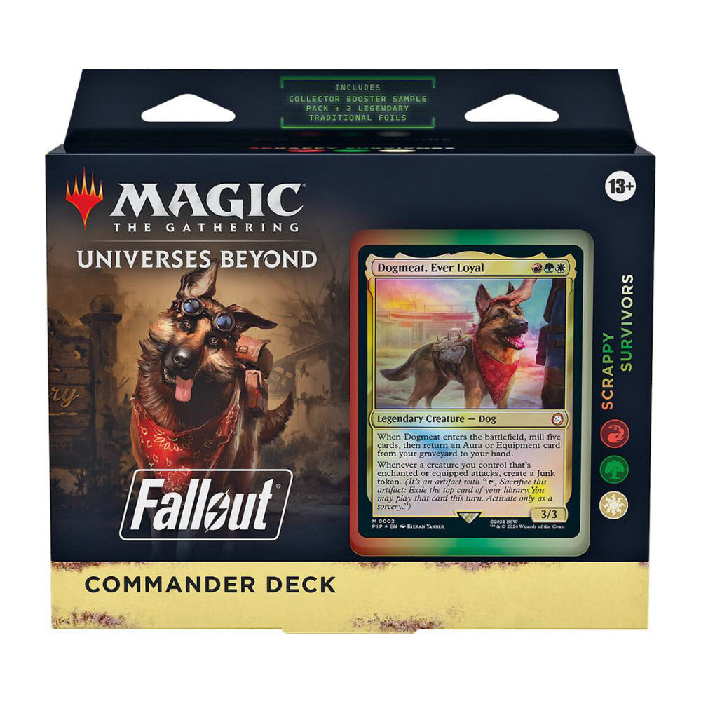 Magic the Gathering - Universes Beyond: Fallout - Commander Deck [Scrappy Survivors]