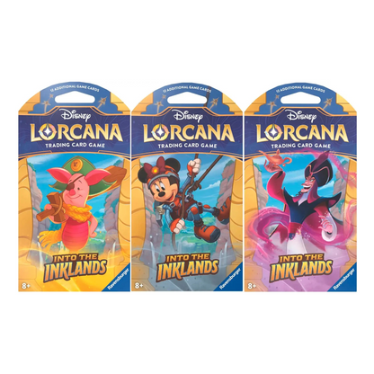 Disney Lorcana TCG - Into the Inklands - Sleeved Booster Pack (Single)