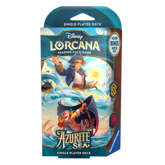 Disney Lorcana TCG - Azurite Sea - Starter Deck [Amber and Ruby]