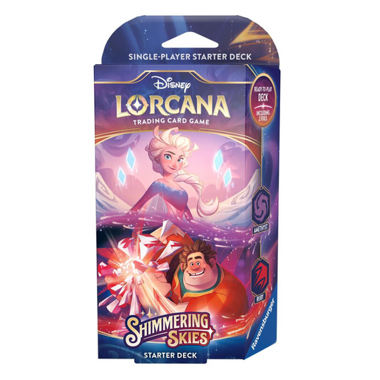 Disney Lorcana TCG - Shimmering Skies - Starter Deck [Amethyst and Ruby]