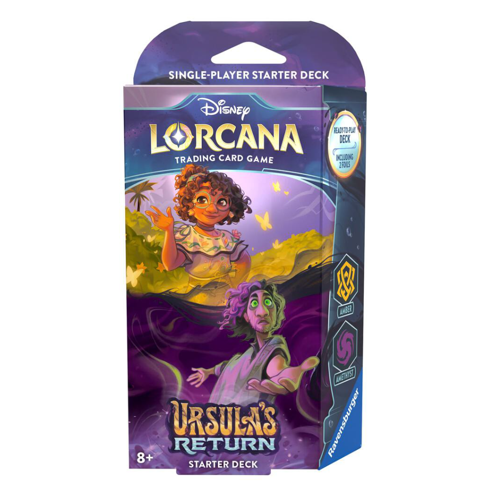 Disney Lorcana TCG - Ursula's Return - Amber and Amethyst [Starter Deck]