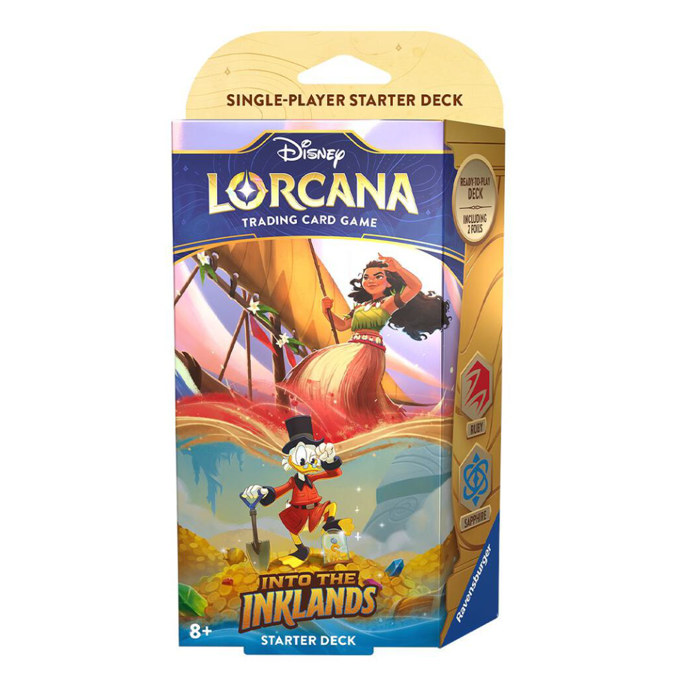 Disney Lorcana TCG - Into the Inklands - Ruby and Sapphire [Starter Deck]