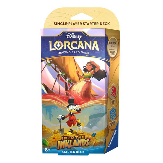 Disney Lorcana TCG - Into the Inklands - Starter Deck [Ruby and Sapphire]