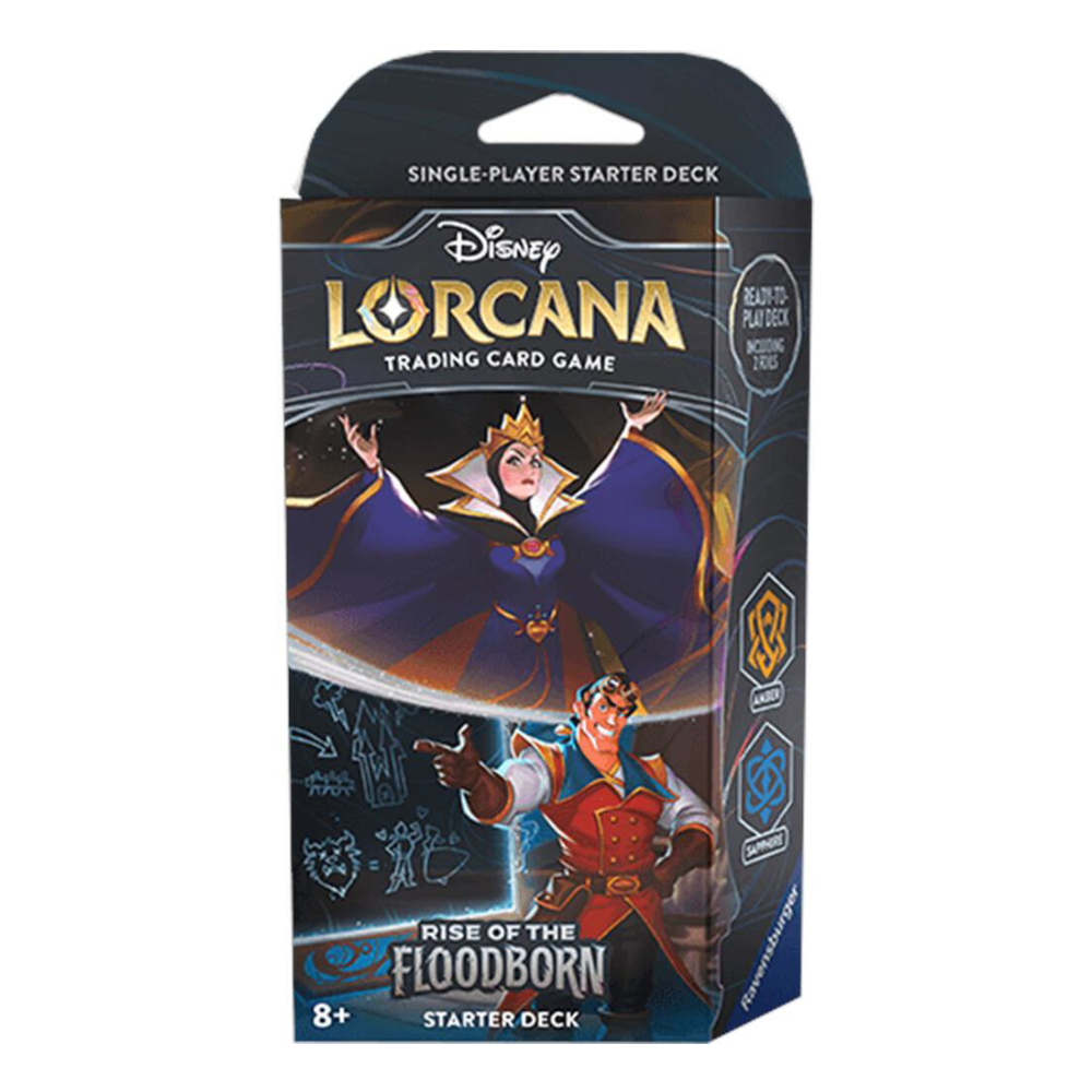 Disney Lorcana TCG - Floodborn - Starter Deck [Amber and Sapphire]