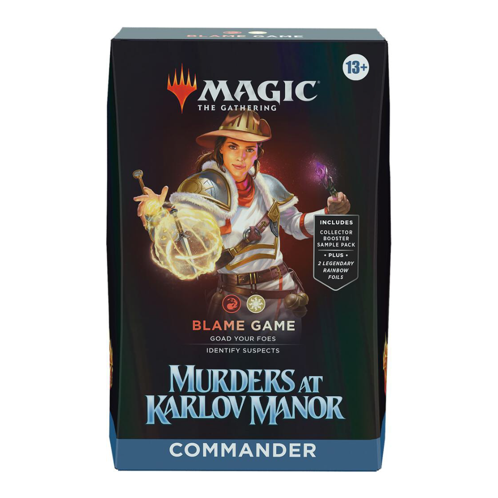 Magic the Gathering - Murders at Karlov Manor - Commander Deck [Blame Game]