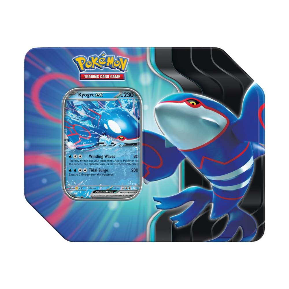 Pokemon English - Azure Legends Tin [Kyogre ex]
