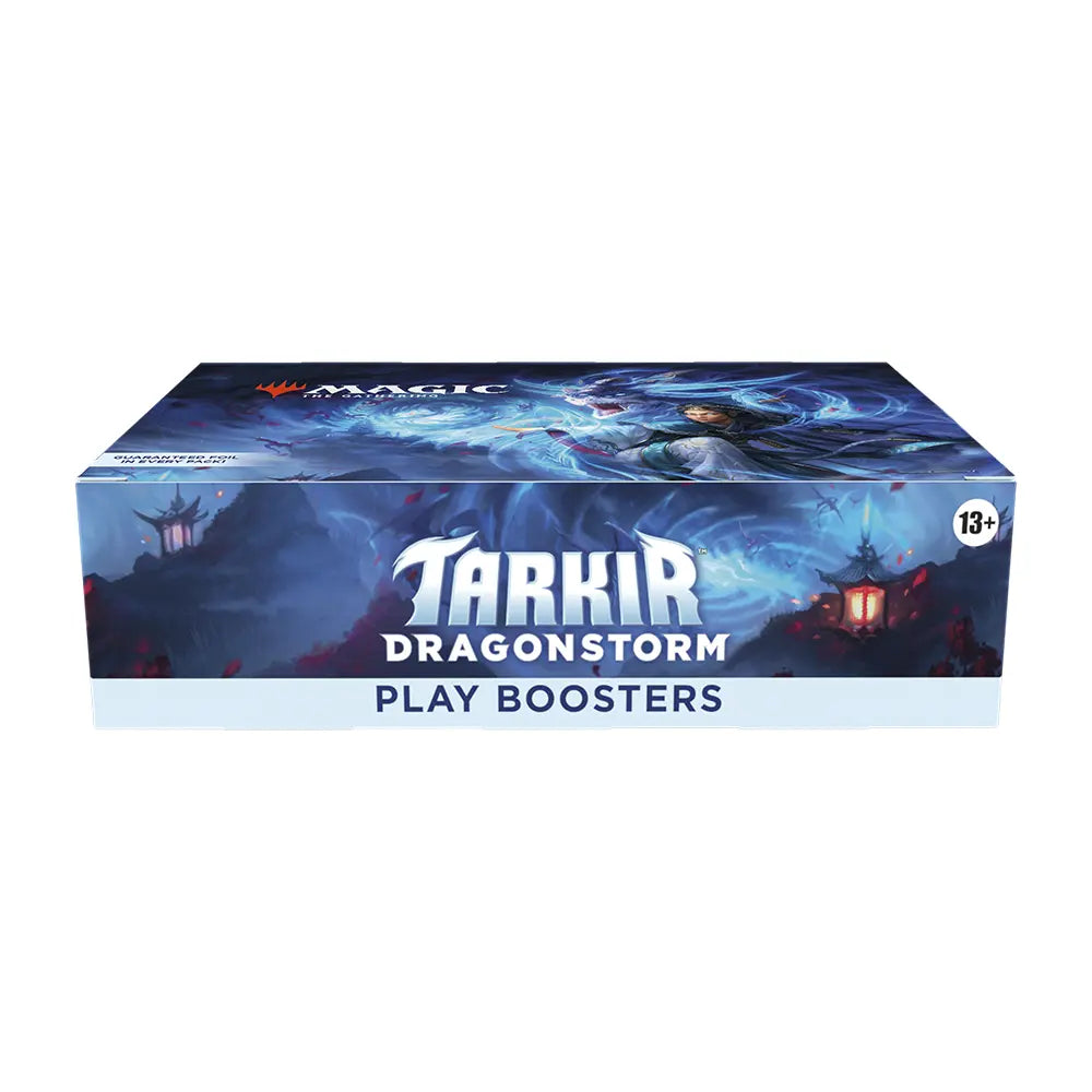 tarkir dragonstorm play booster box price Magic: The Gathering Tarkir: Storm into Tarkir with Play Boosters Let's Pull At Least $140