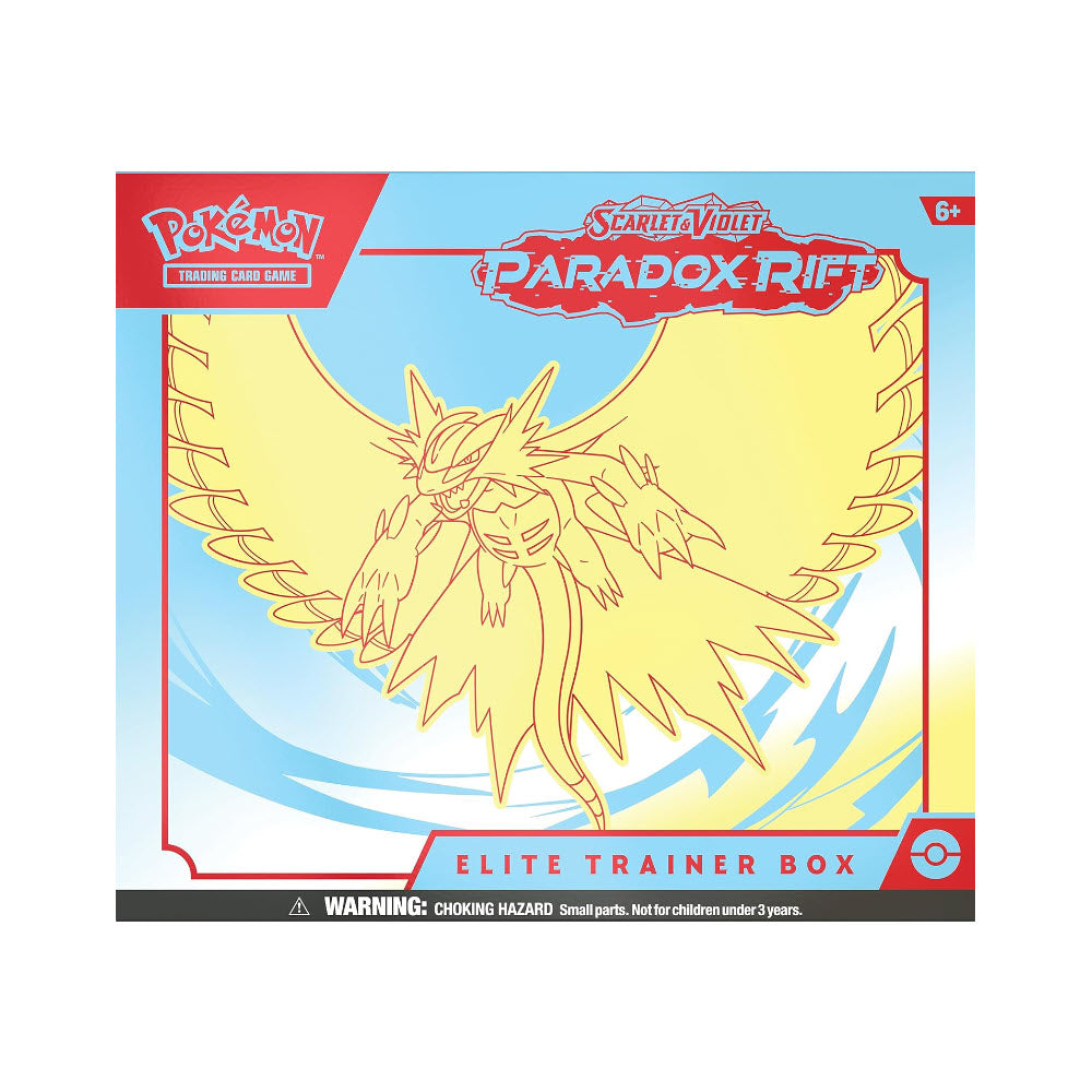 Pokemon English - Paradox Rift - Elite Trainer Box [Roaring Moon]