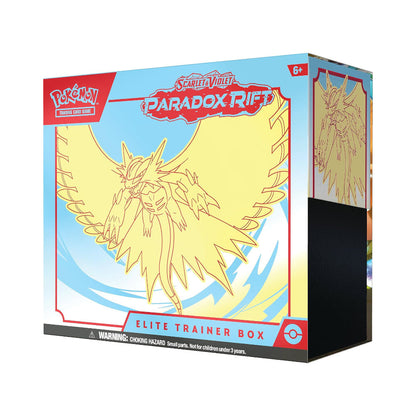 Pokemon English - Paradox Rift - Elite Trainer Box [Roaring Moon]