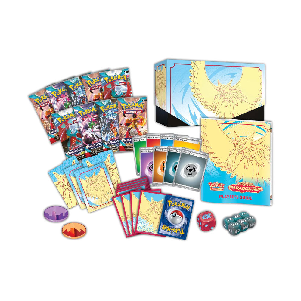 Pokemon English - Paradox Rift - Elite Trainer Box [Roaring Moon]