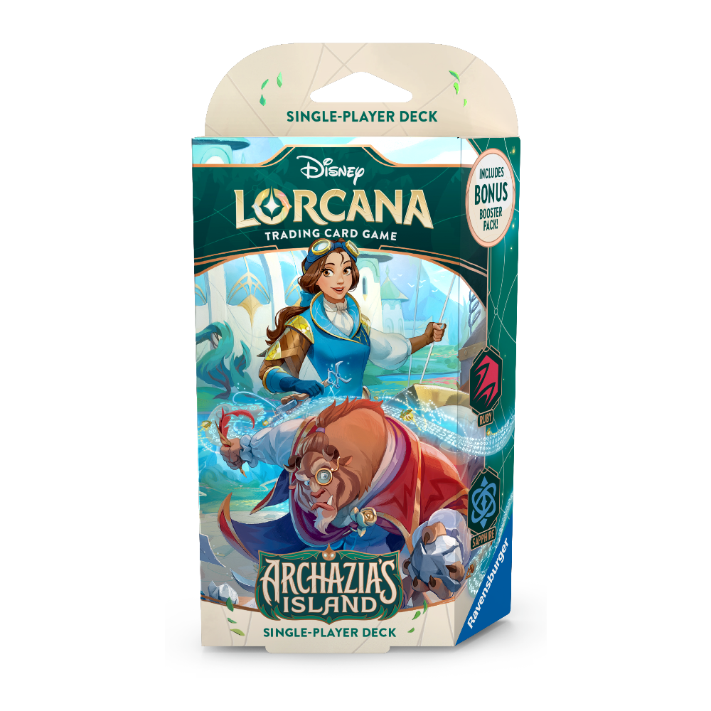 Disney Lorcana TCG - Archazia's Island - Ruby and Sapphire [Starter Deck]