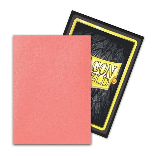 Dragon Shield Sleeves - Standard Size - Matte Dual 100CT [Peach]