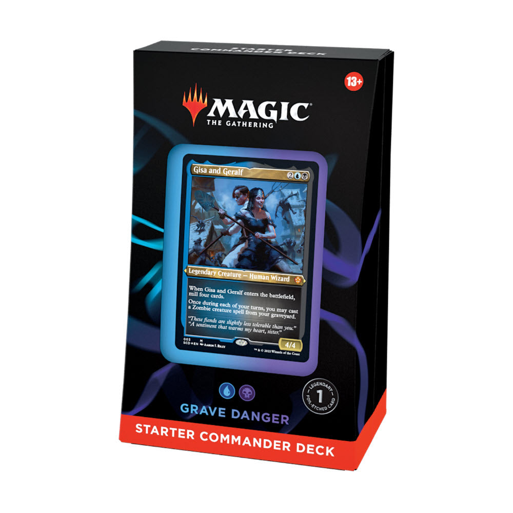 Magic the Gathering - Starter Commander Deck [Grave Danger]