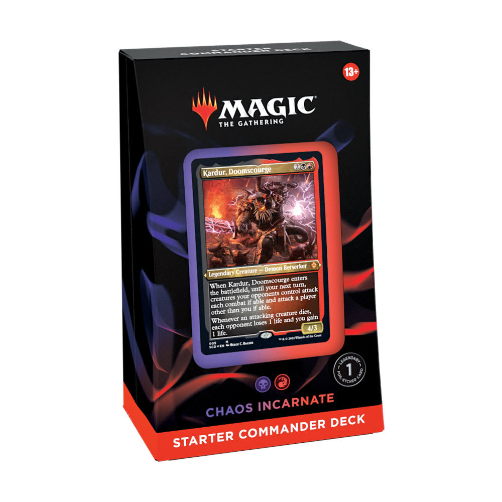 Magic the Gathering - Starter Commander Deck [Chaos Incarnate]