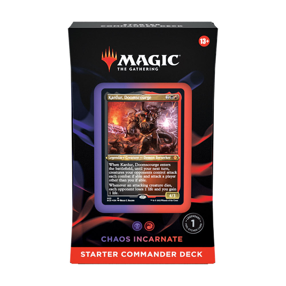 Magic the Gathering - Starter Commander Deck [Chaos Incarnate]